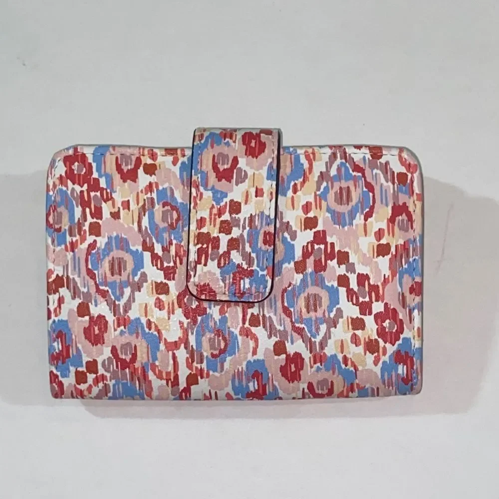 Multicolor Patterned Wallet